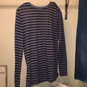 Black and gray long sleeve